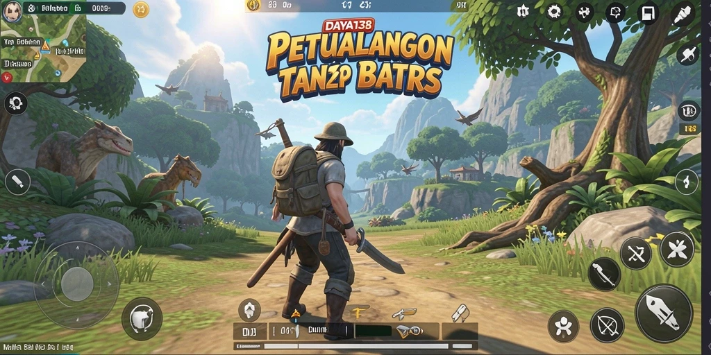 Tampilan gameplay menakjubkan di dunia terbuka DAYA138.