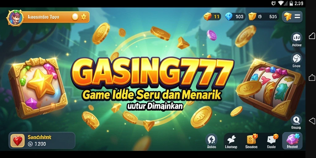 Tampilan screenshot game GASING777 menunjukkan gameplay yang menarik dan interaktif.