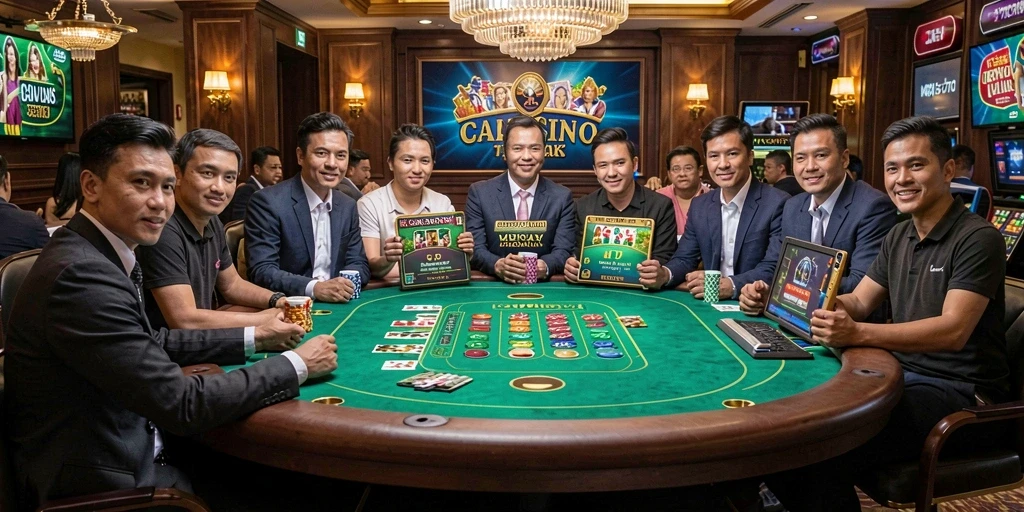 Tampilan gameplay Live Casino yang menarik dan interaktif.