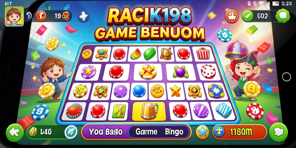 Screenshot menampilkan gameplay menegangkan dalam permainan Bingo.