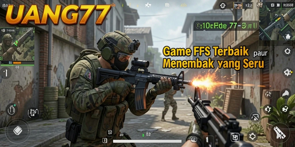 Tampilan gameplay intens dari UANG77 yang penuh aksi.